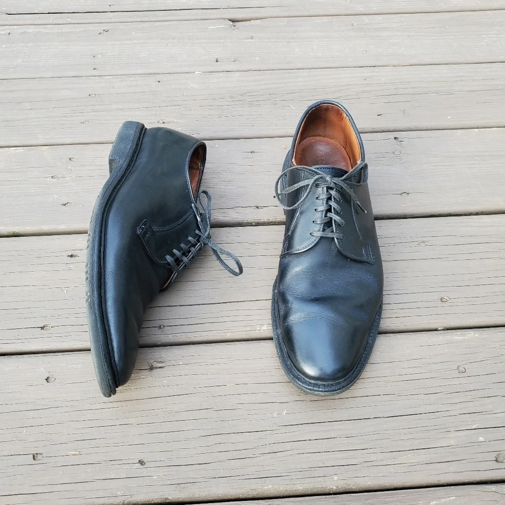 Allen Edmonds Badlands Black Leather Lace-up Oxford Comfort Dress Shoes‎ 11.5